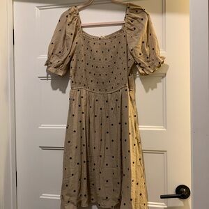 Shop Stevie, polka dot dress, sz large